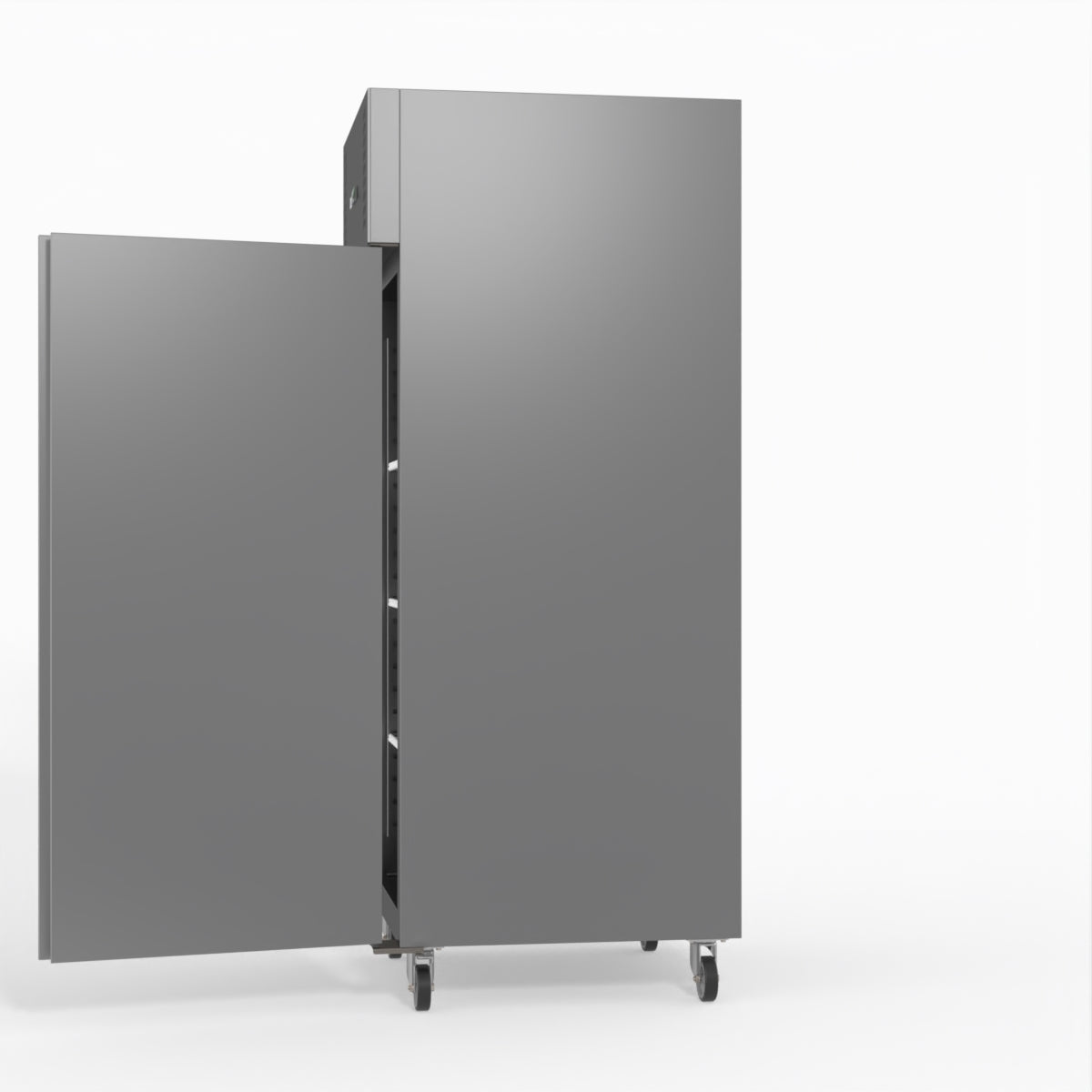 FED-X S/S Single Door Upright Fridge 74cm 10Amp