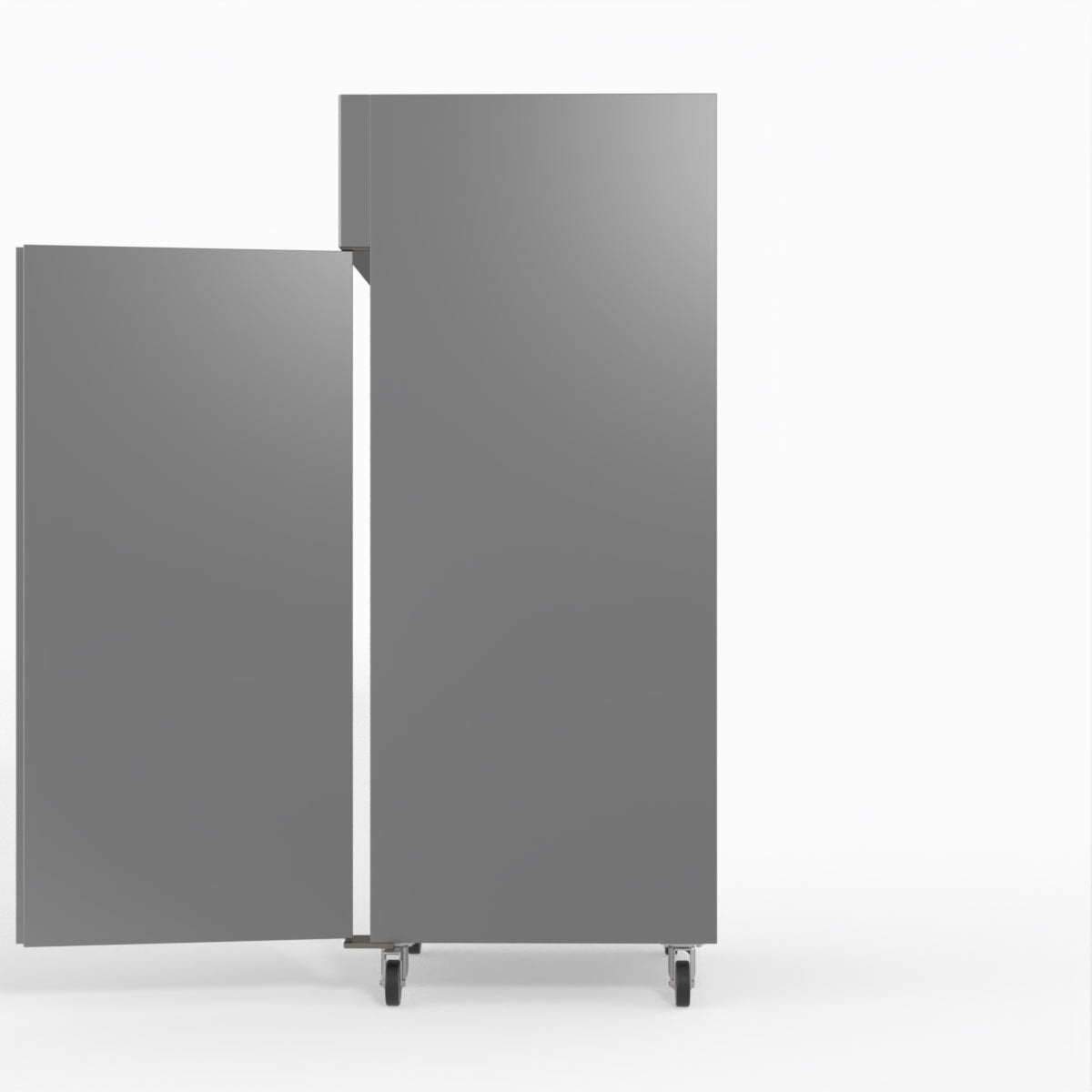 FED-X S/S Single Door Upright Fridge 74cm 10Amp