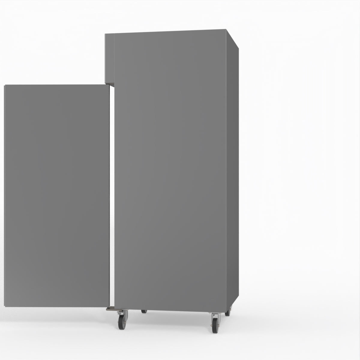 FED-X S/S Single Door Upright Fridge 74cm 10Amp