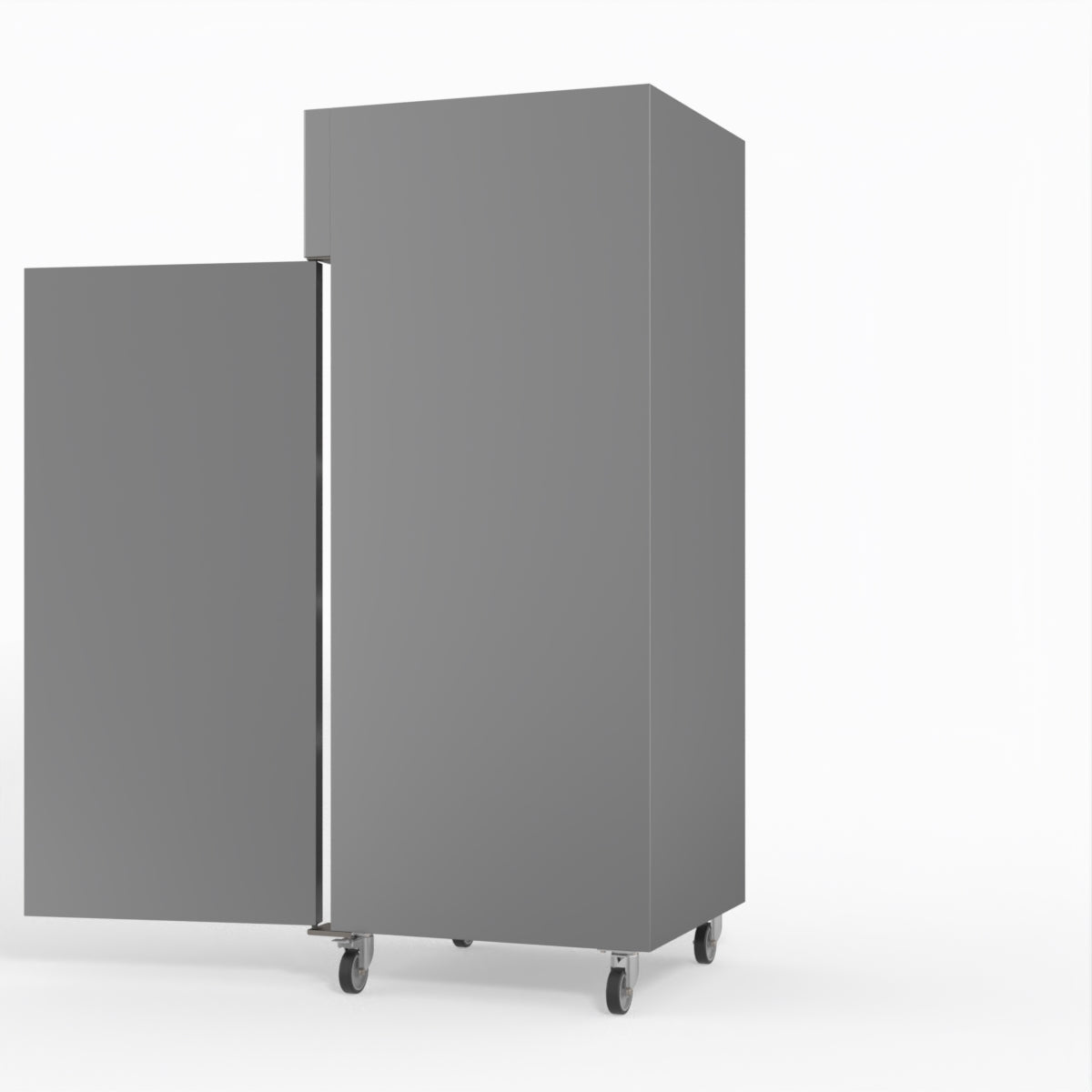 FED-X S/S Single Door Upright Fridge 74cm 10Amp