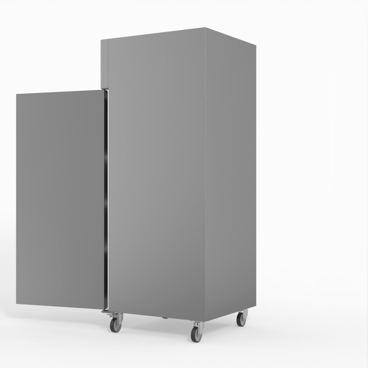 FED-X S/S Single Door Upright Fridge 74cm 10Amp