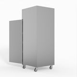 FED-X S/S Single Door Upright Fridge 74cm 10Amp