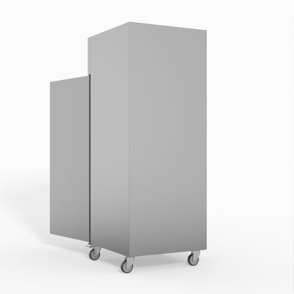 FED-X S/S Single Door Upright Fridge 74cm 10Amp