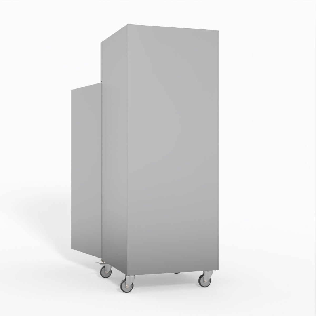 FED-X S/S Single Door Upright Fridge 74cm 10Amp