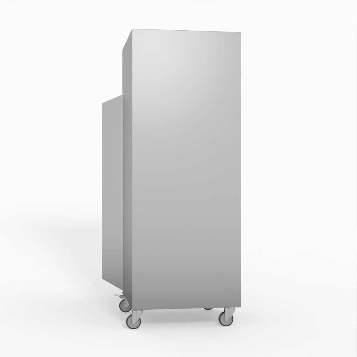 FED-X S/S Single Door Upright Fridge 74cm 10Amp