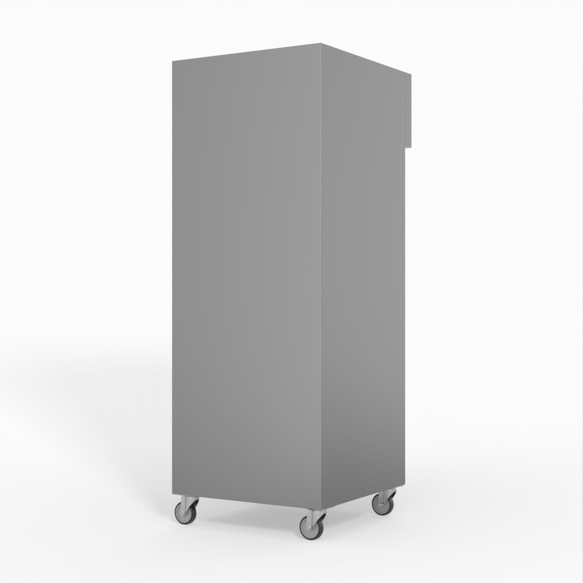 FED-X S/S Single Door Upright Fridge 74cm 10Amp