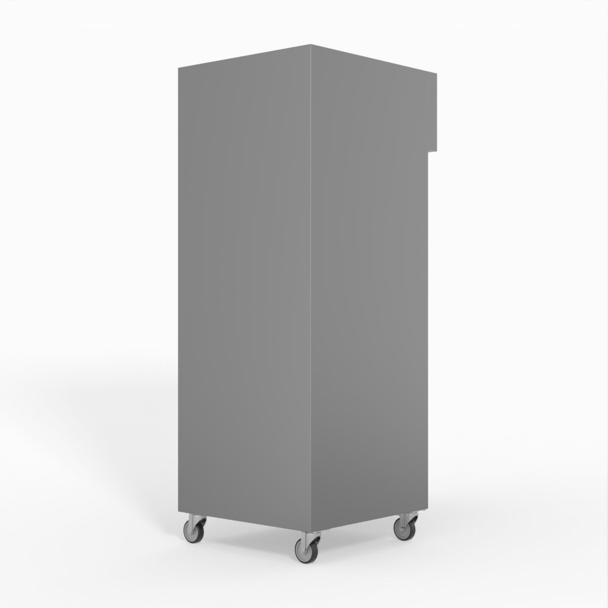 FED-X S/S Single Door Upright Fridge 74cm 10Amp