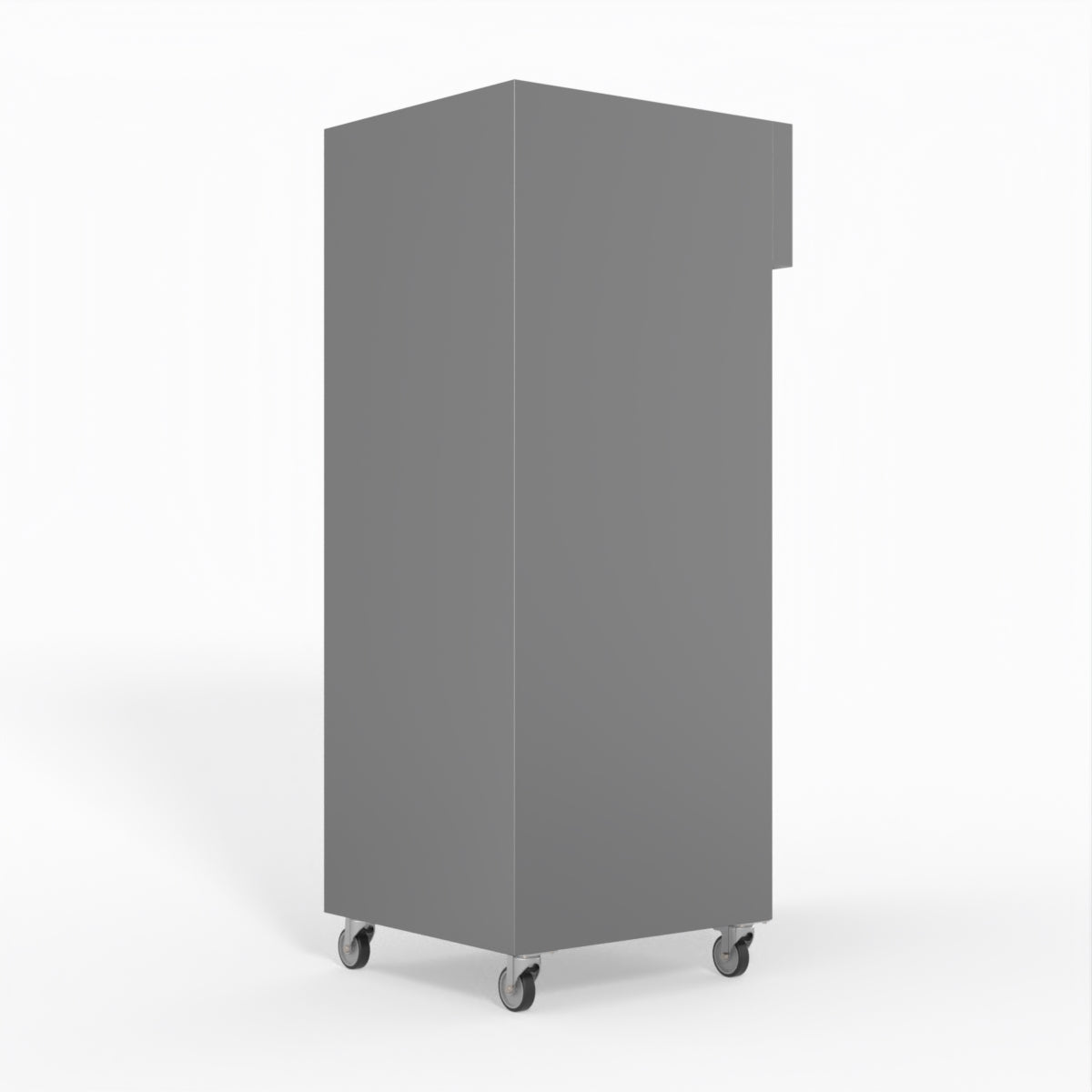 FED-X S/S Single Door Upright Fridge 74cm 10Amp
