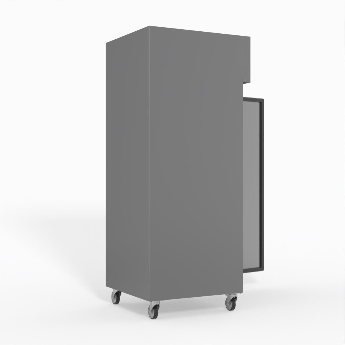 FED-X S/S Single Door Upright Fridge 74cm 10Amp
