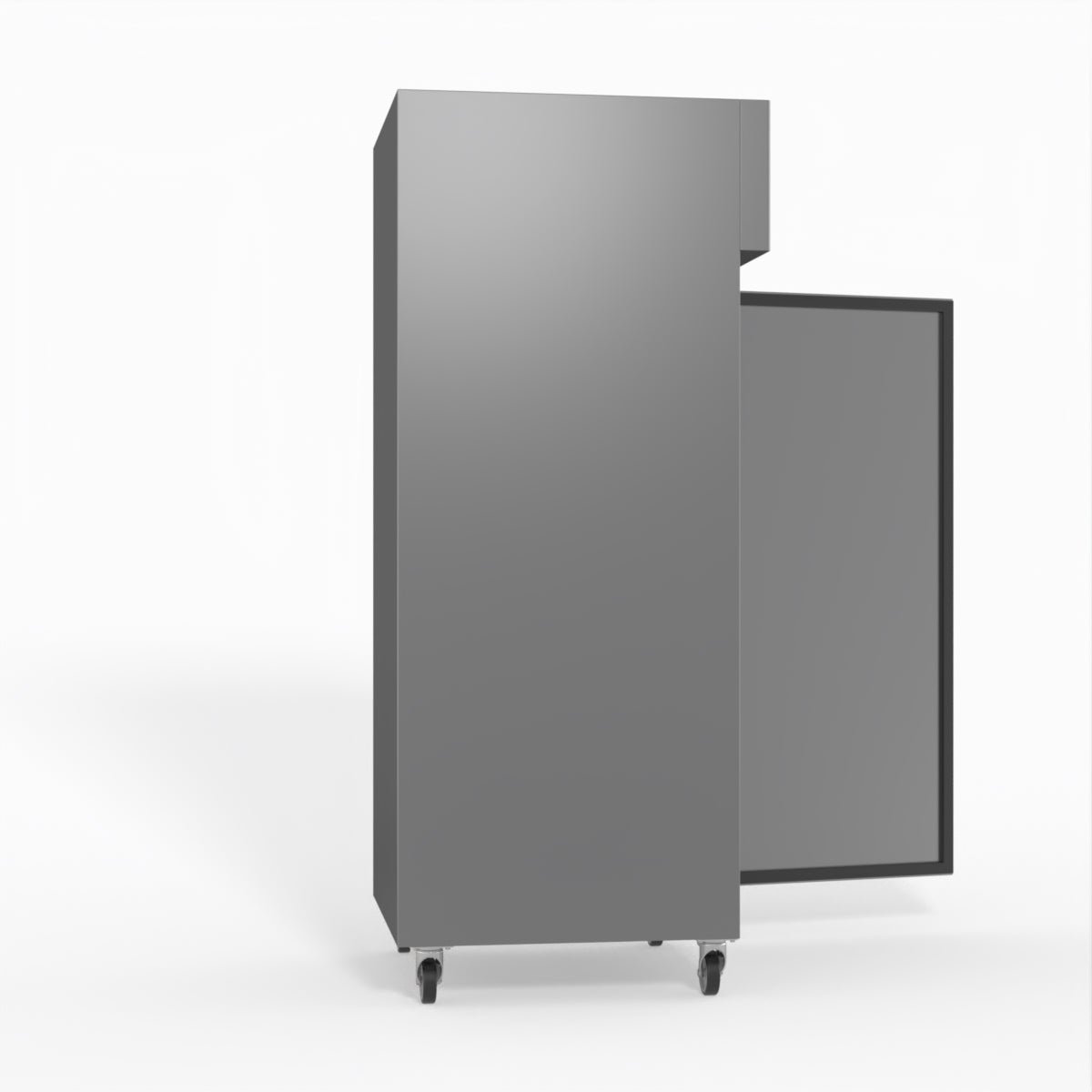 FED-X S/S Single Door Upright Fridge 74cm 10Amp