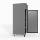 FED-X S/S Single Door Upright Fridge 74cm 10Amp