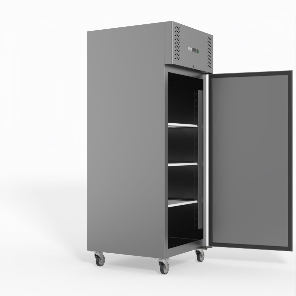 FED-X S/S Single Door Upright Fridge 74cm 10Amp