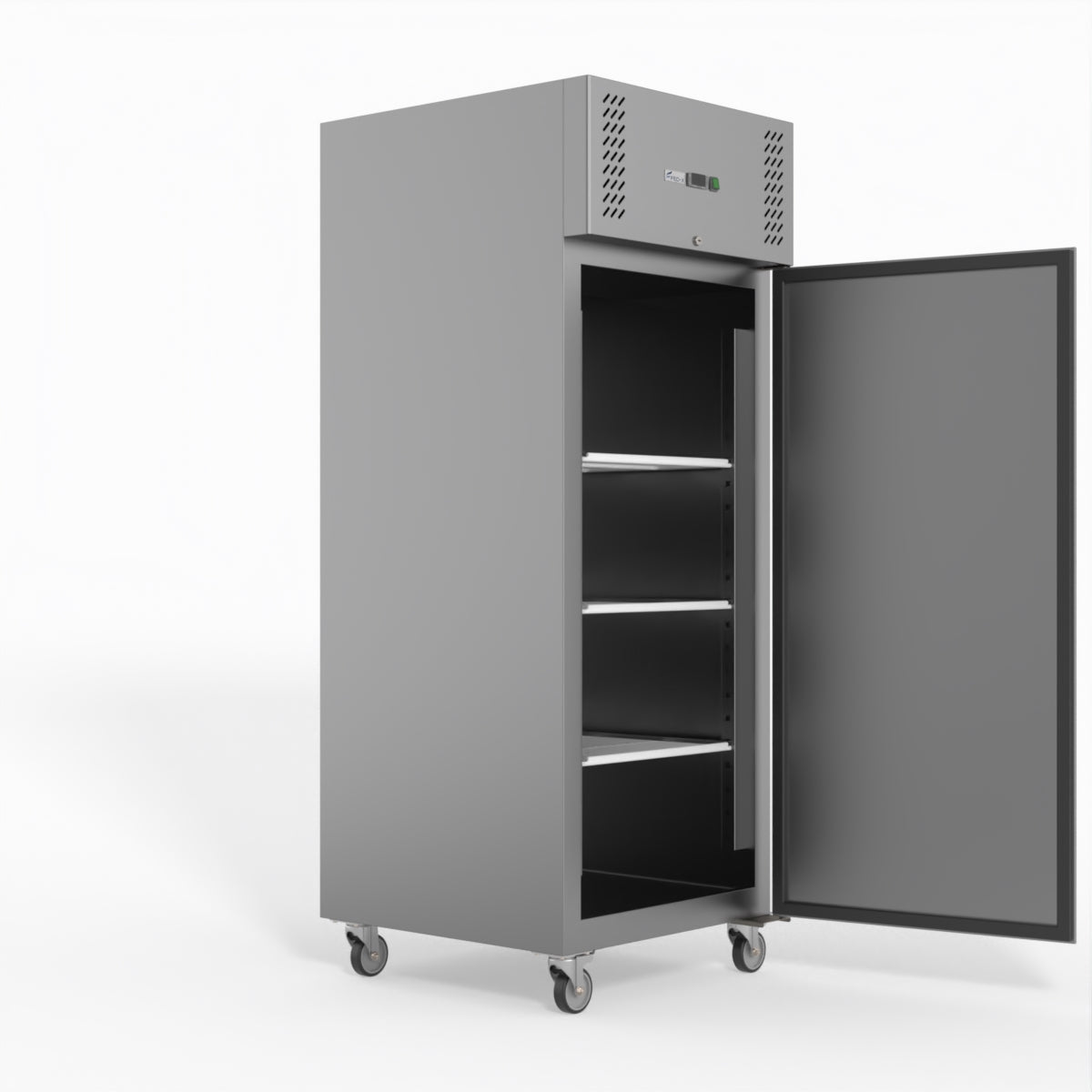FED-X S/S Single Door Upright Fridge 74cm 10Amp