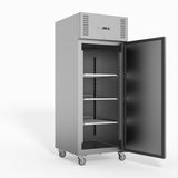 FED-X S/S Single Door Upright Fridge 74cm 10Amp