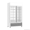 Thermaster 1200L Large Two Glass Door Upright Drink Fridge 133 X 69cm