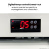 Thermaster 540L Single Glass Door Upright Drink Fridge White 10Amp