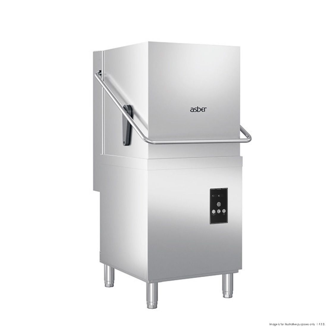 Asber Pass-Through Dishwasher 15Amp