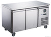 FED-X S/S Two Door Bench Fridge 136cm 10Amp