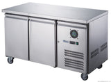 FED-X S/S Two Door Bench Fridge 136cm 10Amp