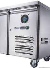 FED-X S/S Two Door Bench Fridge 136cm 10Amp