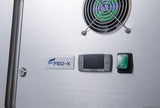 FED-X S/S Two Door Bench Fridge 136cm 10Amp