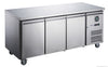 FED-X S/S Three Door Bench Fridge 180cm 10Amp