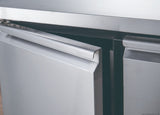 FED-X S/S Three Door Bench Fridge 180cm 10Amp