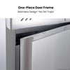FED-X S/S Double Door Upright Freezer 134cm 10Amp