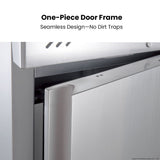 FED-X S/S Single Door Upright Fridge 74cm 10Amp