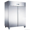 FED-X S/S Double Door Upright Freezer 134cm 10Amp